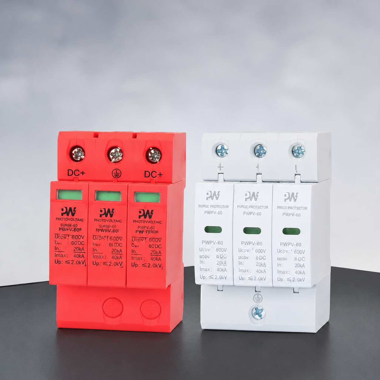 SPD Pelindung Gelombang Kejut (Surge Protective Device), Saklar Pelindung Gelombang Kejut, Peredam Petir untuk Penggunaan Domestik, Kelas T2/220 V
