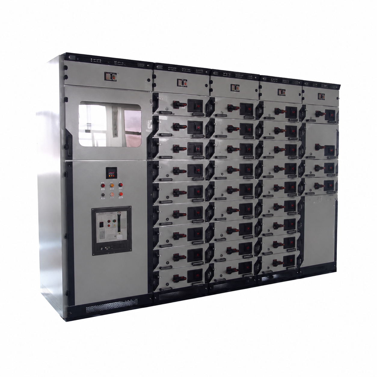 Panel switchgear tipe withdrawable tegangan rendah / panel distribusi tegangan rendah terintegrasi / panel switchgear tipe withdrawable MNS/GCK/GGD/GCS 0,4 kV - 5