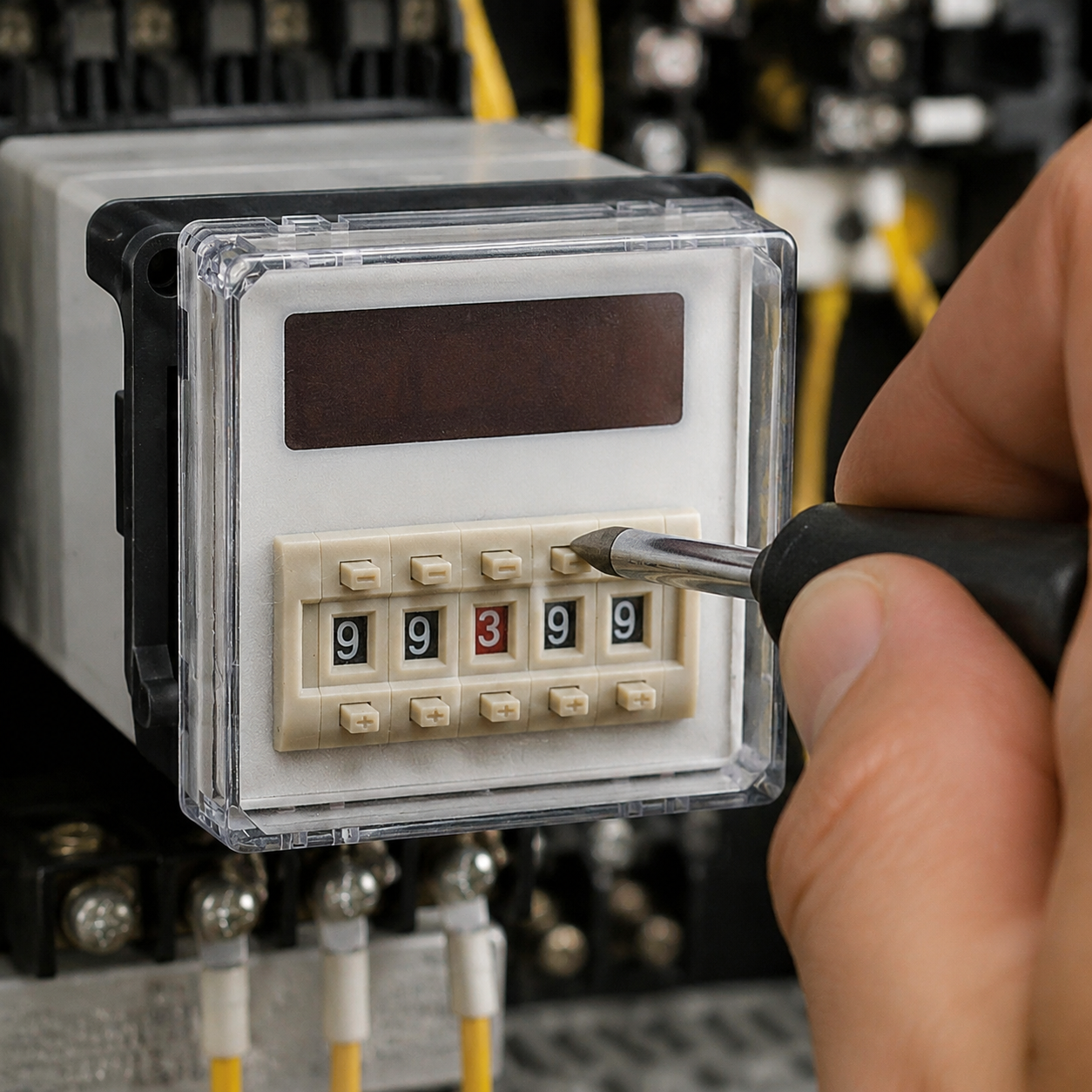 Relay waktu seri JSS48A - 4