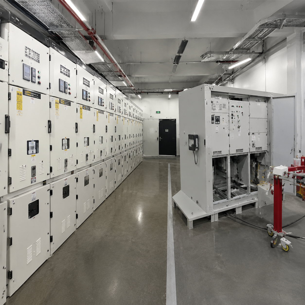 Kotak Cabang Kabel Tegangan Tinggi / Kotak Penyambung Eropa, tahan hujan untuk pemasangan eksterior, satu masukan–banyak keluaran, model DFW-12, 10 kV - 3