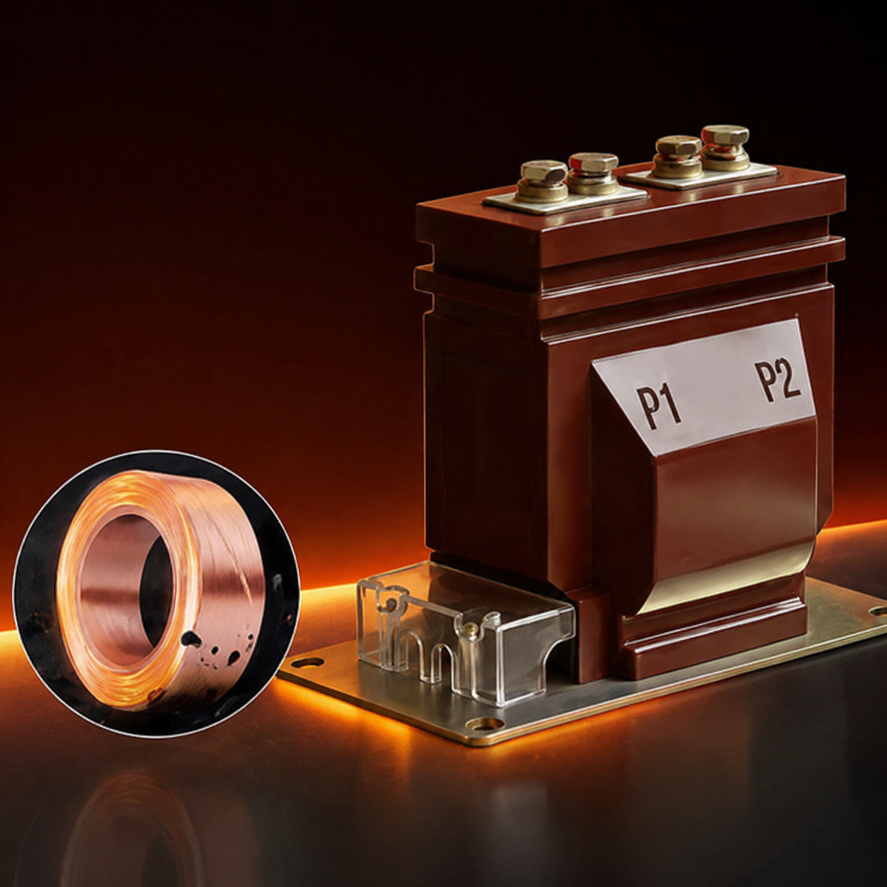 Trafo Arus (Current Transformer) Tegangan Tinggi Full-Insulation, Tipe LZZBJ9-10/A1