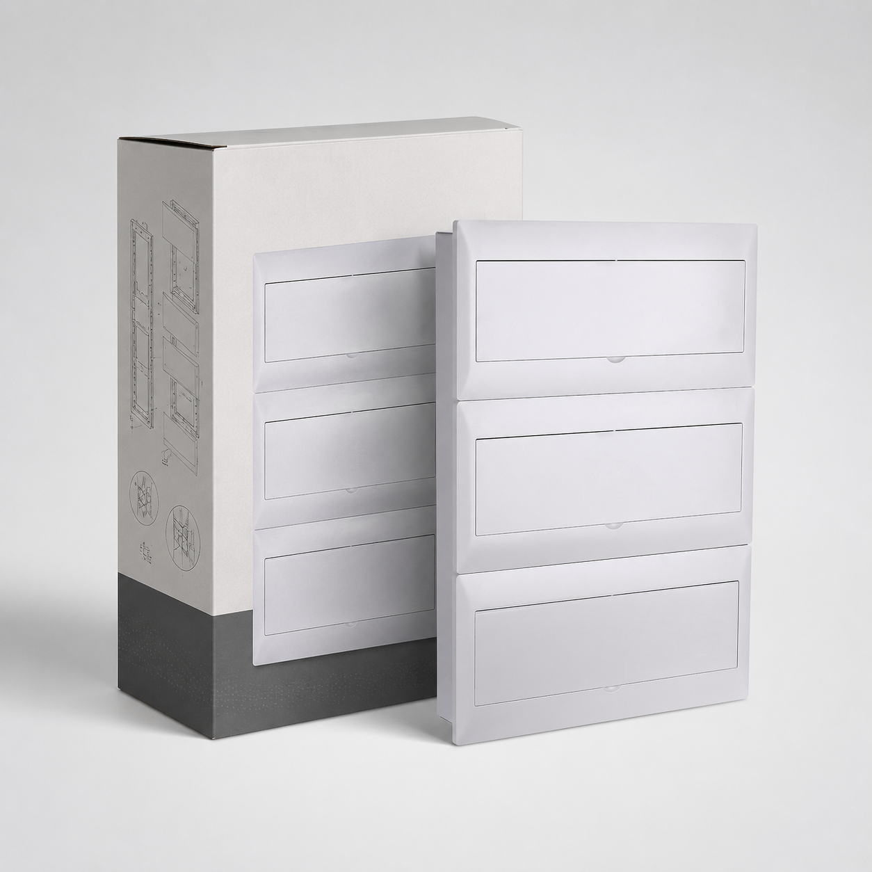 Kabinet listrik jenis tersembunyi seri NX50 (kabinet) - 6