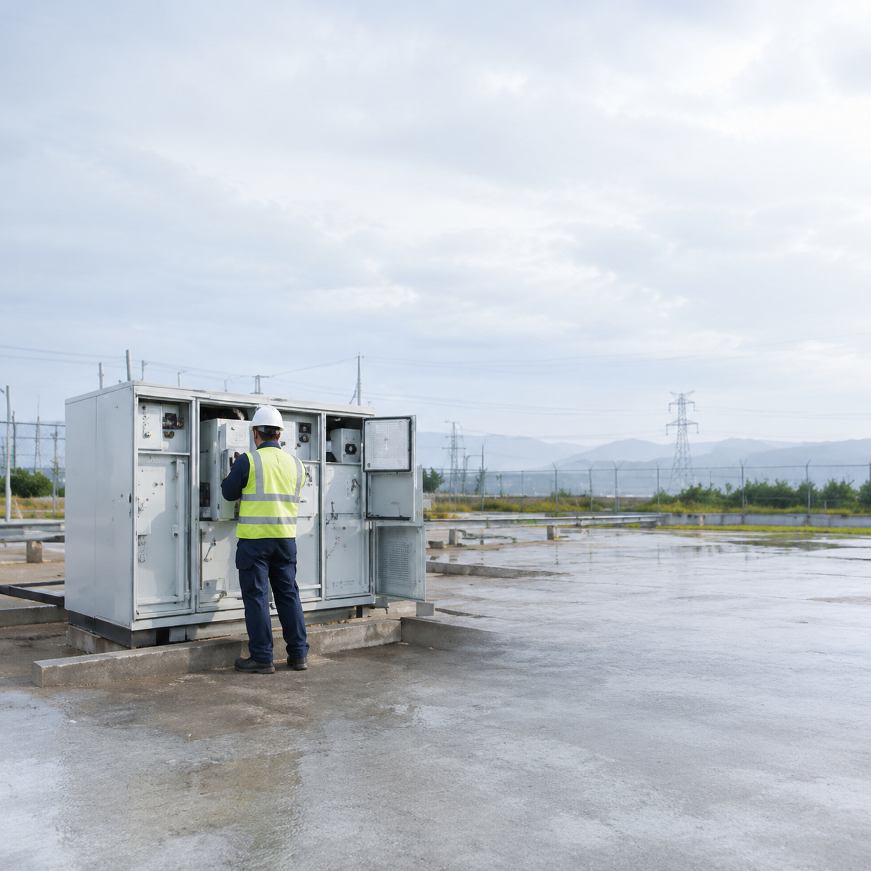 Kotak Cabang Kabel Tegangan Tinggi / Kotak Penyambung Eropa, tahan hujan untuk pemasangan eksterior, satu masukan–banyak keluaran, model DFW-12, 10 kV - 4