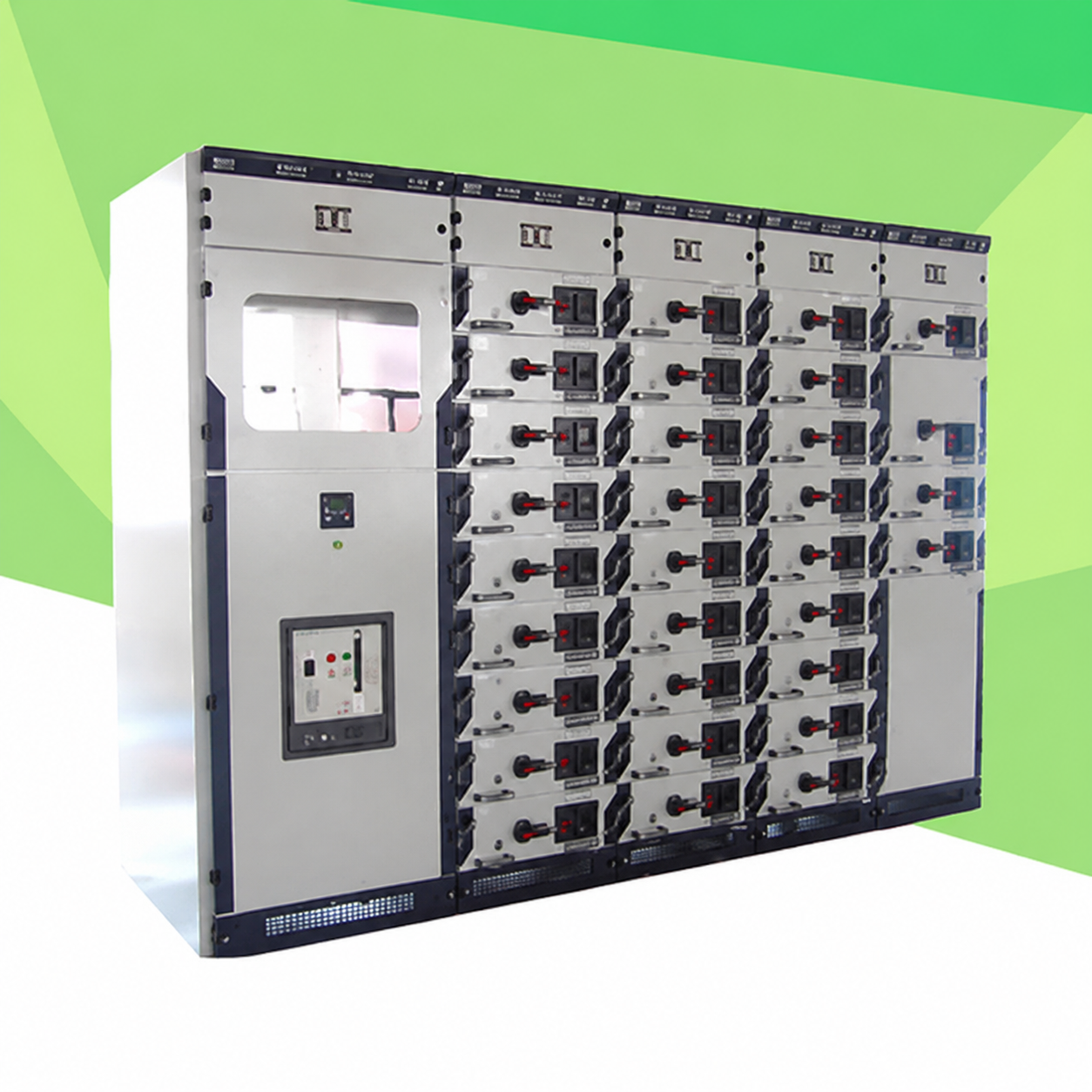Panel switchgear tipe withdrawable tegangan rendah / panel distribusi tegangan rendah terintegrasi / panel switchgear tipe withdrawable MNS/GCK/GGD/GCS 0,4 kV