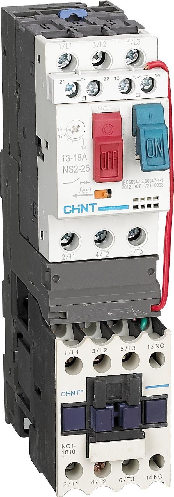 Penghubung starter tipe terlindung seri NQB1 - 7