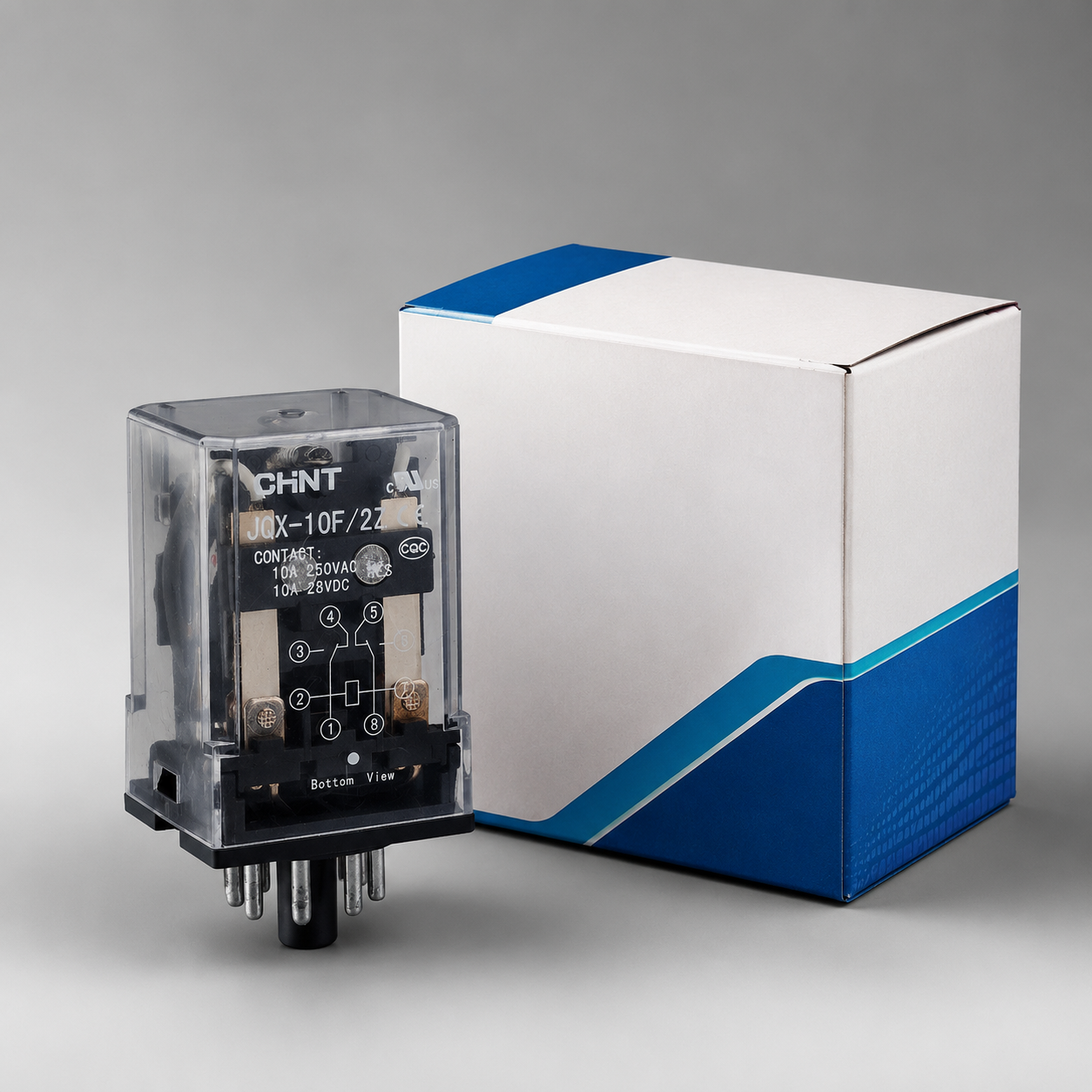 Relay elektromagnetik kecil JQX-10F - 6