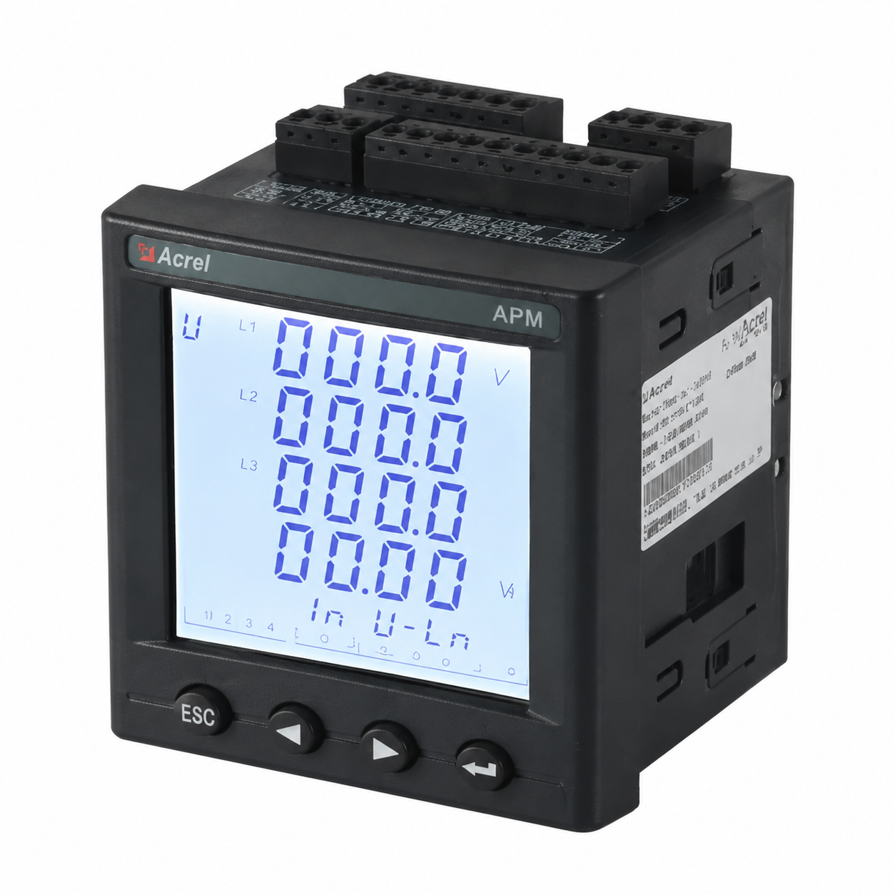 Meter Listrik untuk Pembangkit Listrik Tenaga Surya (PLTS) dan Sistem Penyimpanan Energi APM800/MCE - 3
