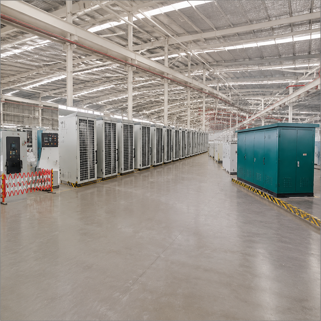 Panel switchgear tipe withdrawable tegangan rendah / panel distribusi tipe drawer, sistem lengkap untuk proyek teknik, seri GCS, arus pengenal 1000A–4000A - 2