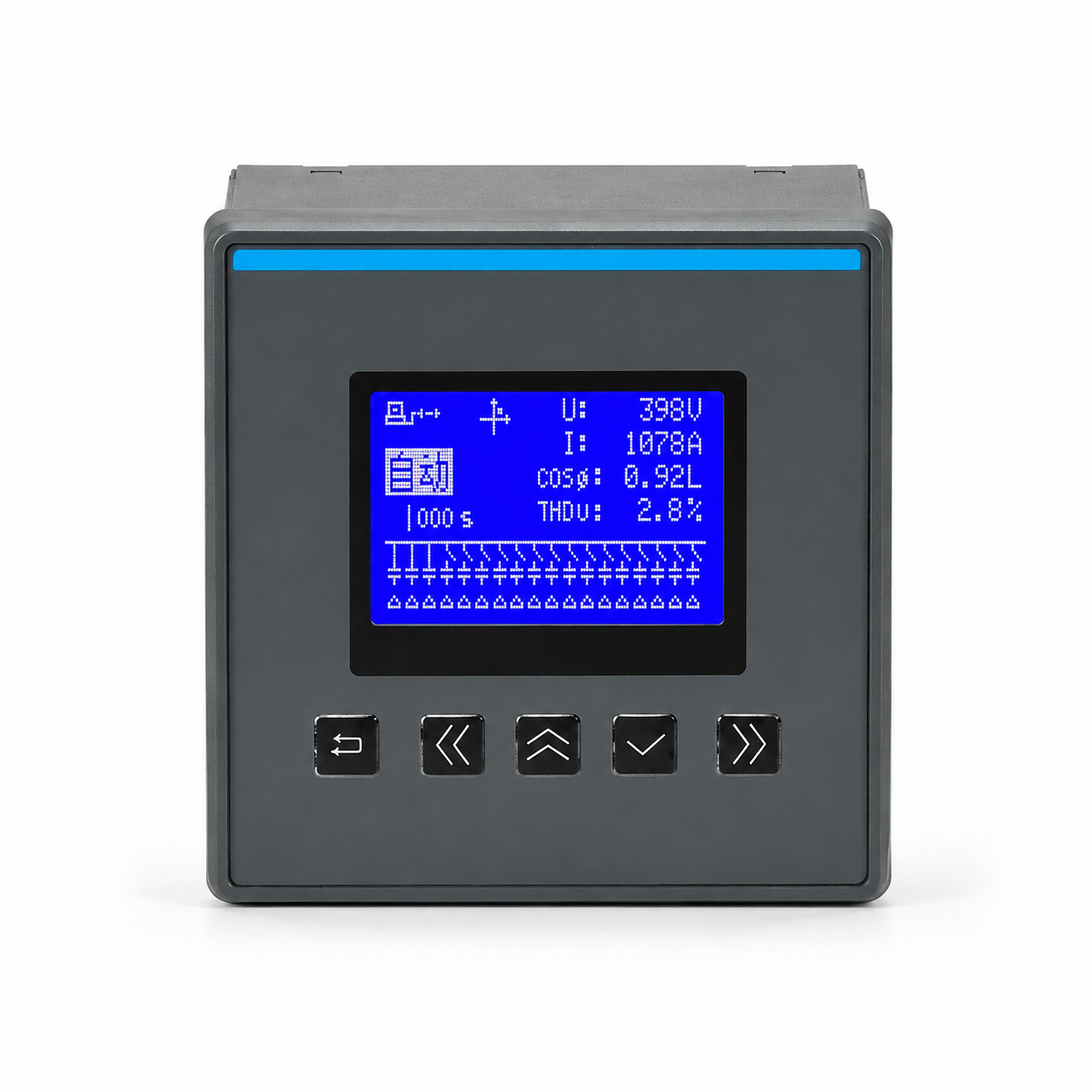 NWK1-GR Series LCD Low Voltage Reactive Power Automatic Compensation Controller (New Product)