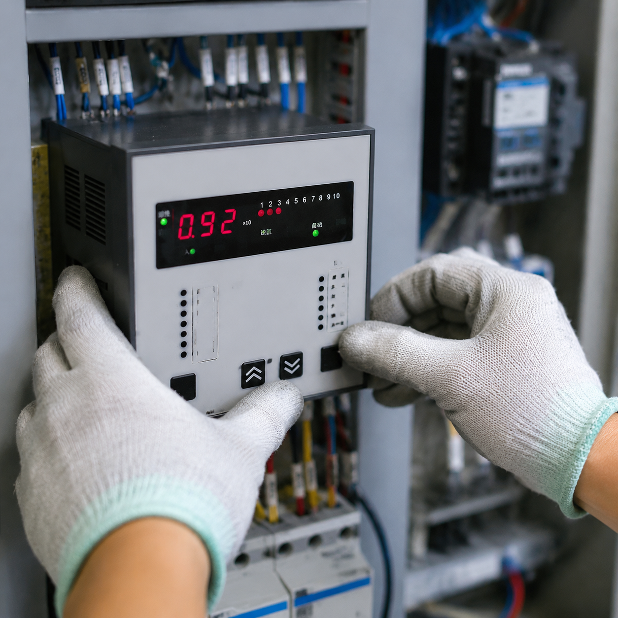 NWK1-G Series Intelligent Low Voltage Reactive Power Automatic Compensation Controller - 4