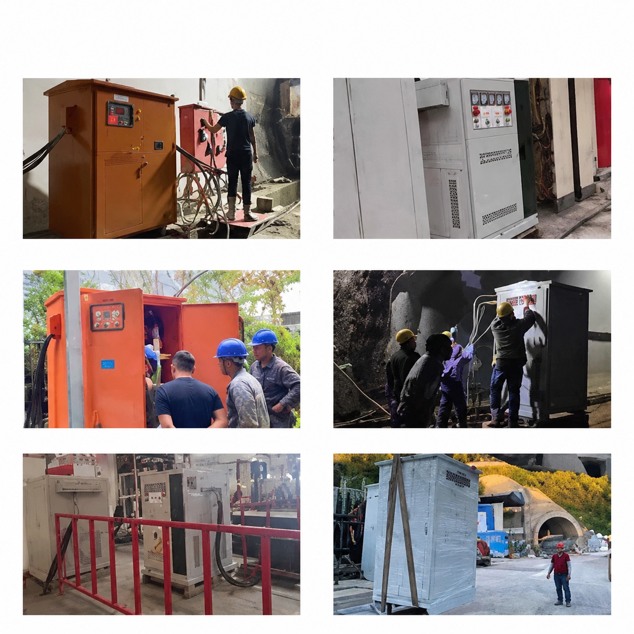 Panel switchgear tipe withdrawable untuk pasokan daya jarak jauh dengan peningkatan tekanan dan arus di terowongan dan tambang - 2