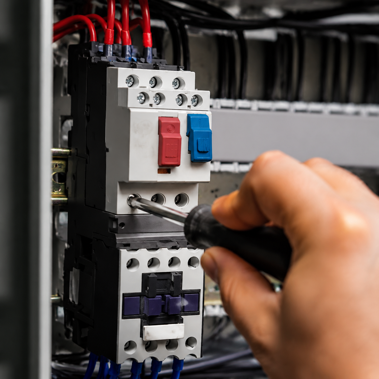 Penghubung starter tipe terlindung seri NQB1 - 4