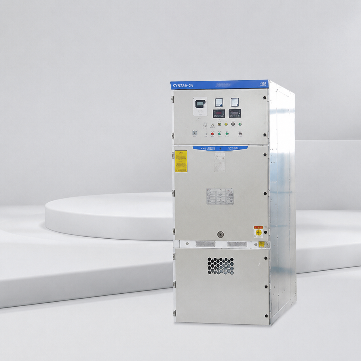 Panel switchgear tipe withdrawable / panel distribusi tegangan tinggi terintegrasi / switchgear tegangan tinggi, isolasi feeder, model KYN28A, 20 kV