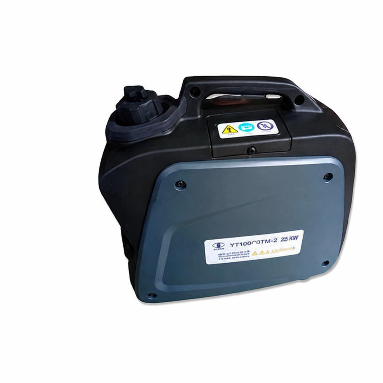 Generator bensin portabel berukuran kecil dan montable pada kendaraan, fase tunggal, tipe digital YT2000TM-2/220 V - 4