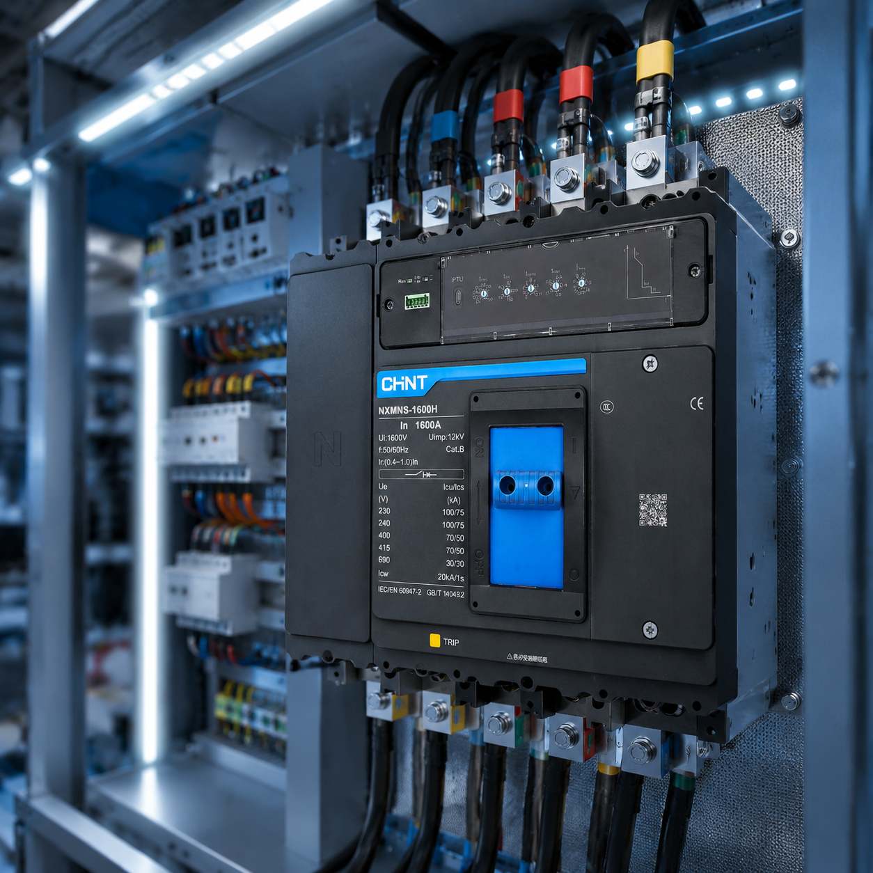 NXMNS series electronic molded case circuit breaker - 3