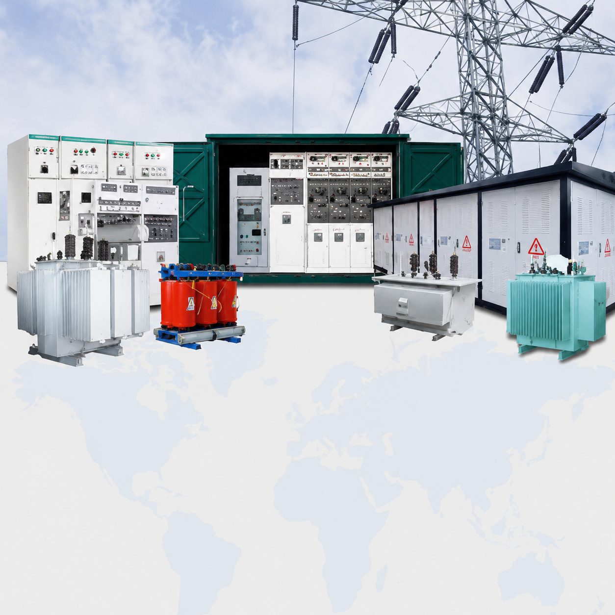 Panel switchgear tipe withdrawable tegangan rendah untuk distribusi arus bolak-balik dengan sumber daya ganda (masuk/keluar) MNS/GCK - 3