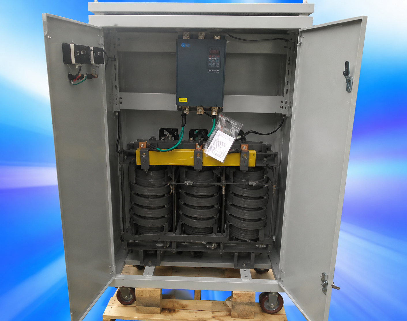 Transformator Pemanas Batang Silikon-Molibdenum / Transformator Tiga Fasa Arus Besar 380 V / 36 V / 42 V / 50 V - 4