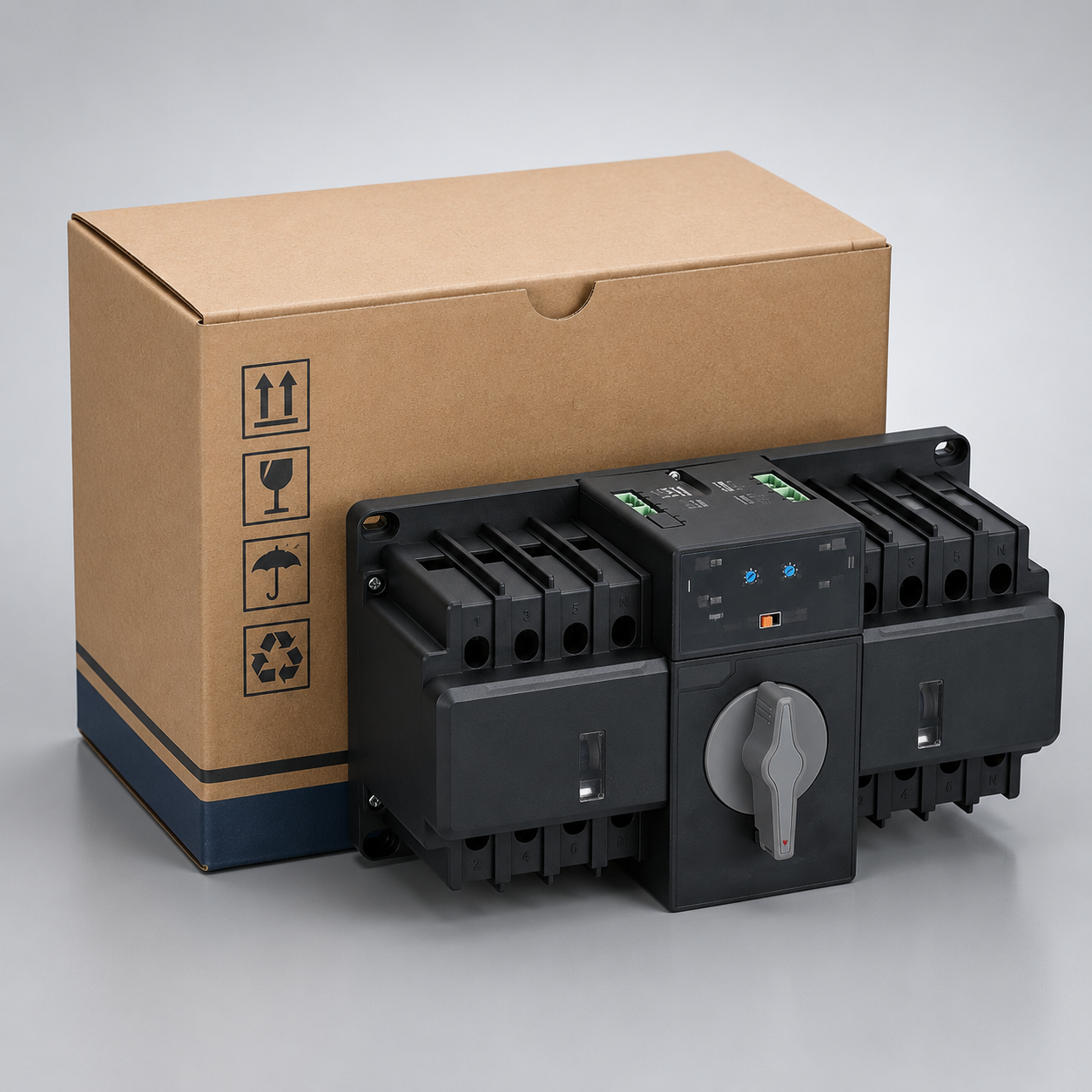 Seri NXZBN, NXZHBN Switch Otomatis Perpindahan Listrik (CB Grade, PC Grade) - 6