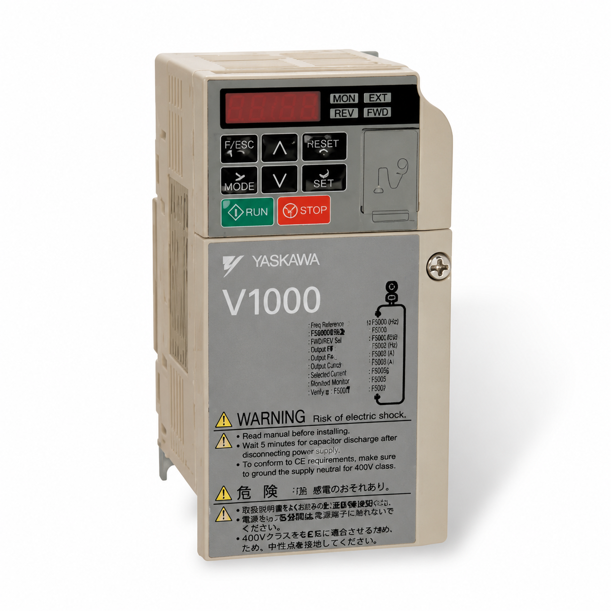Inverter Yaskawa Seri CIMR-BAA V1000/VT2A0001 - 5