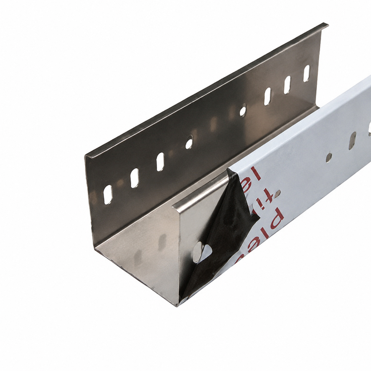 Troughing kabel tahan korosi dari stainless steel grade 304; troughing kabel galvanis hot-dip; untuk aplikasi fotovoltaik eksternal