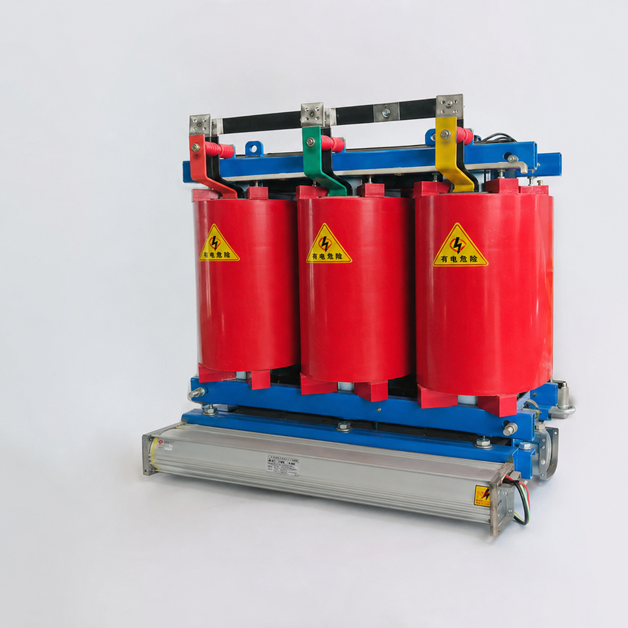 Transformator tipe kering / transformator daya, tegangan tinggi SCB13, kapasitas 1250 kVA / 630 kVA