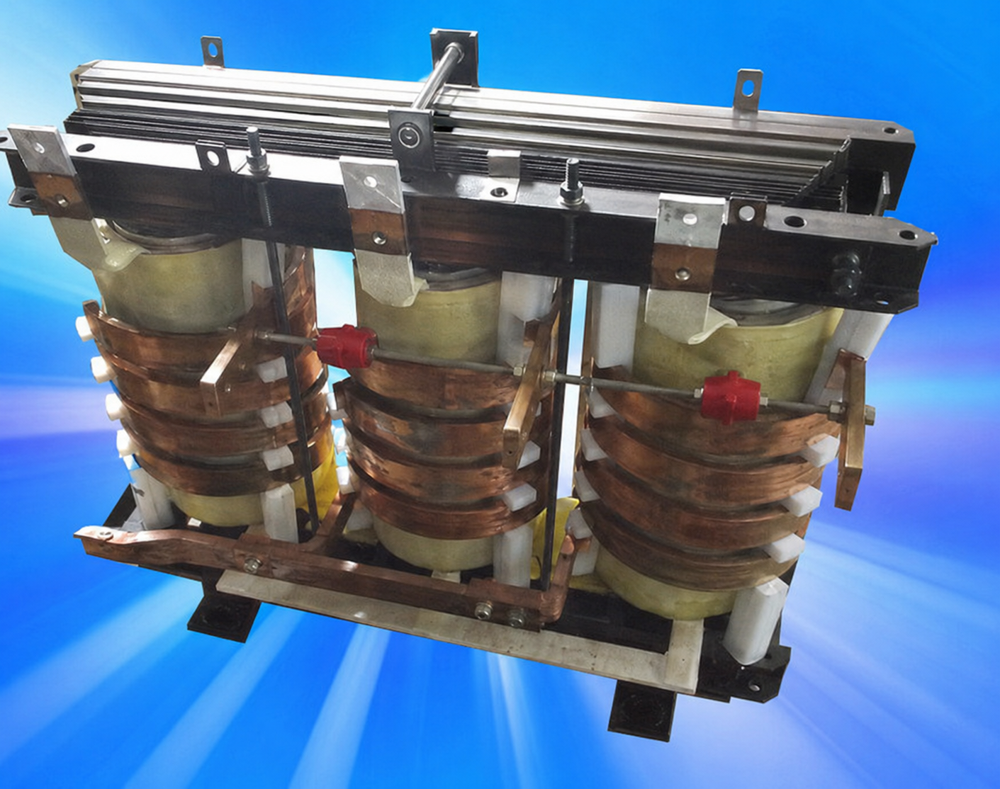Transformator Pemanas Batang Silikon-Molibdenum / Transformator Tiga Fasa Arus Besar 380 V / 36 V / 42 V / 50 V - 5