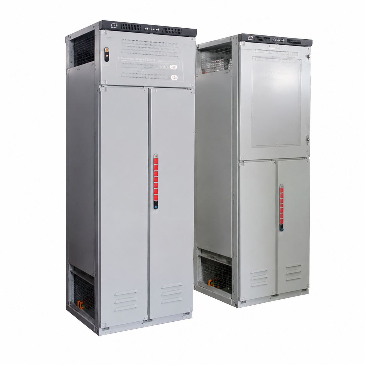 Panel switchgear tegangan rendah / panel switchgear tegangan rendah-tegangan tinggi dengan kompensasi reaktif kapasitif dan metering GGD/GGJ