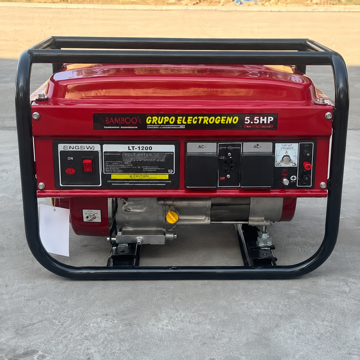 Generator bensin ekspor model 170, kapasitas 3 kW — untuk pasokan listrik darurat