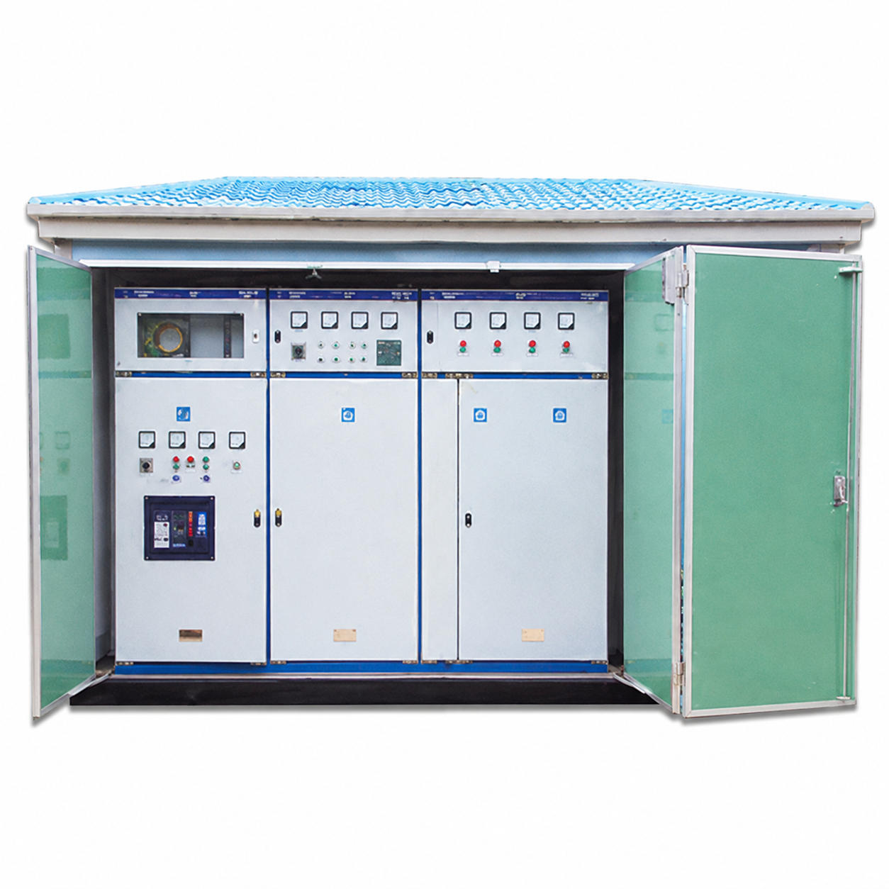 Substasi Transformator Tipe Box / Substasi Transformator Tipe Eropa, Sistem Substasi Luar Ruangan Terintegrasi, 630 kVA / 800 kVA - 4