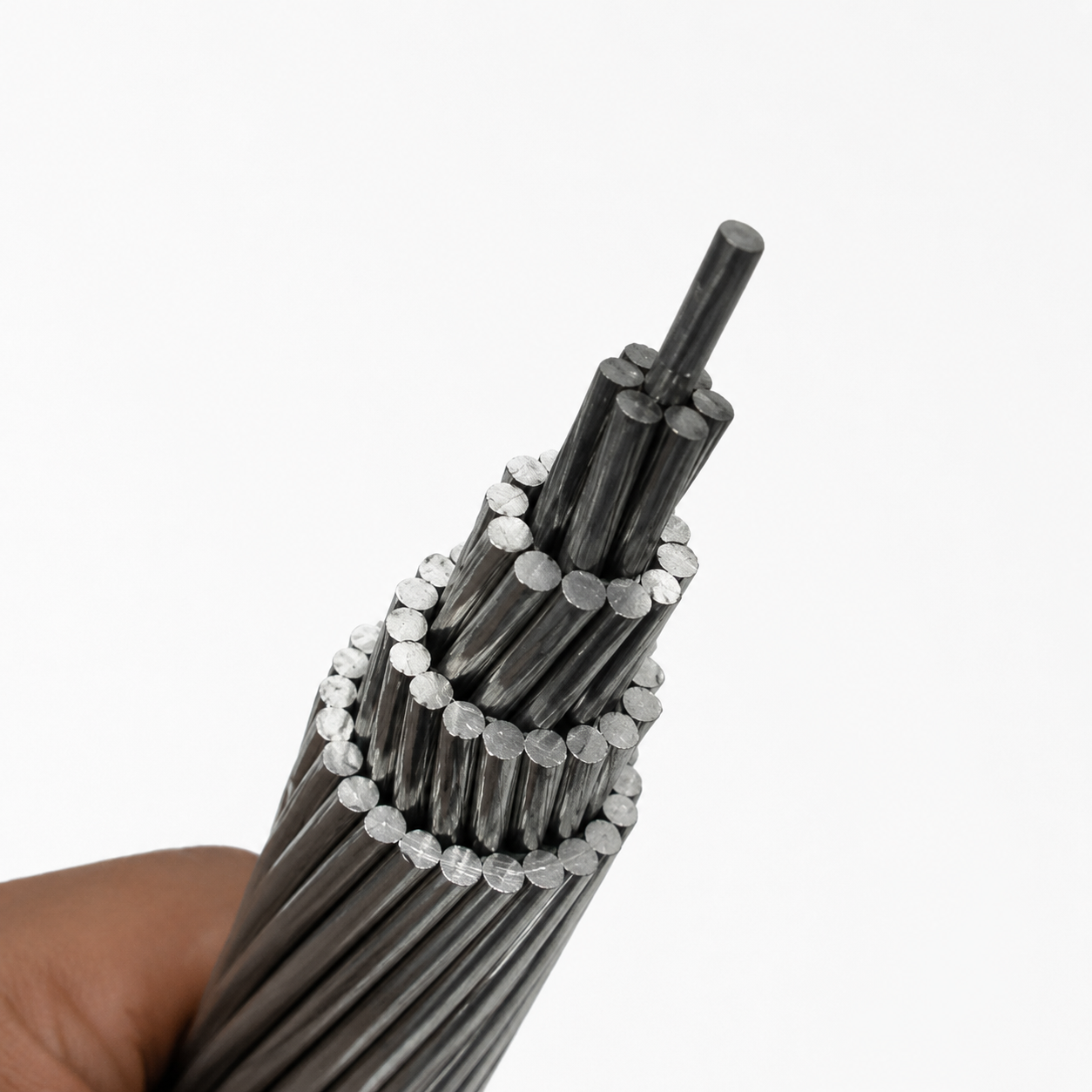 Kabel Udara / Konduktor Telanjang, Tegangan Tinggi Luar Ruangan