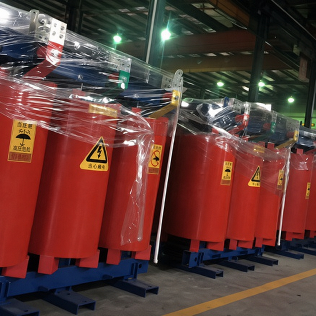 Stasiun Transformator Bergerak Tipe Flameproof / Transformator Kering untuk Proteksi Jalur Listrik Tambang, Model KBSG-3150/10YZ - 2