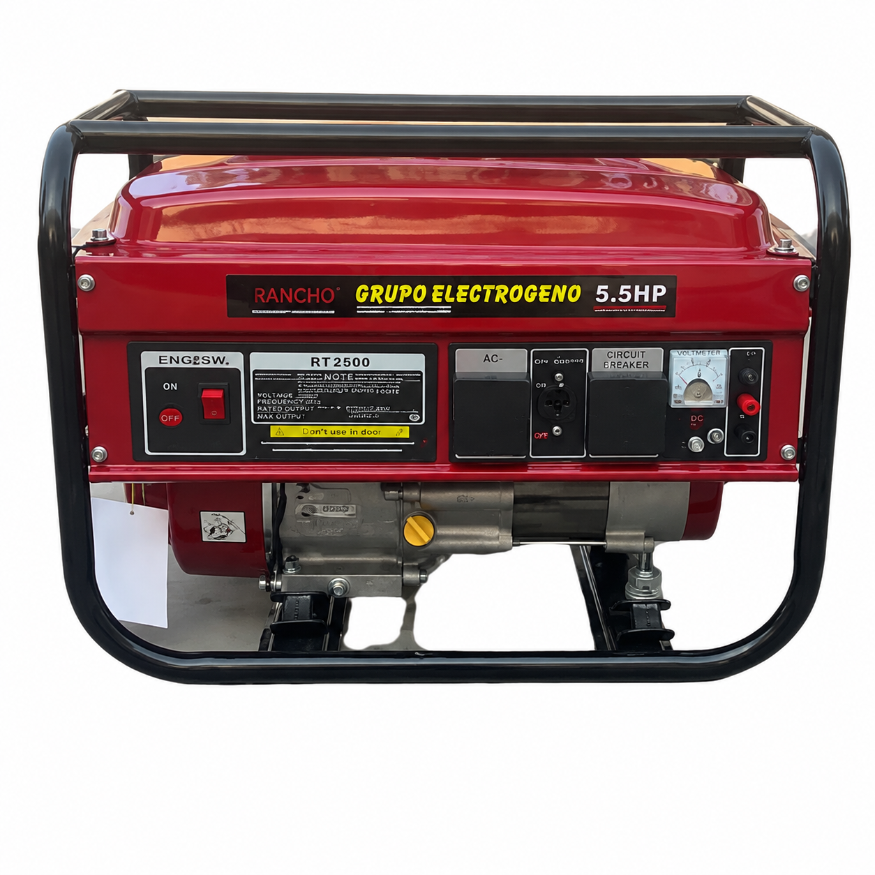 Generator bensin ekspor model 170, kapasitas 3 kW — untuk pasokan listrik darurat - 6