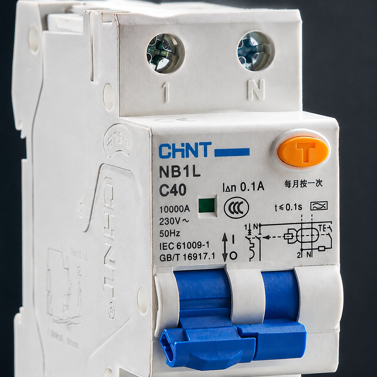 Kontrol Arus Sisa NB1L-10kA - 5