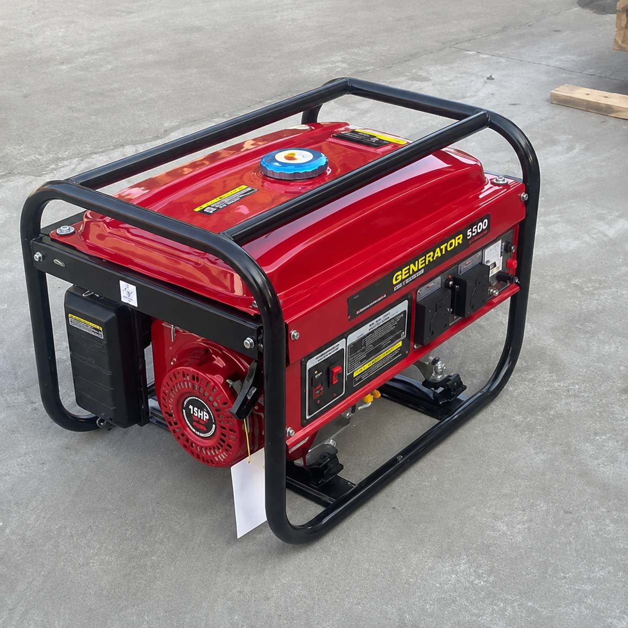 Generator bensin ekspor model 170, kapasitas 3 kW — untuk pasokan listrik darurat - 4